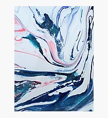 pastel swirl Photographic Print