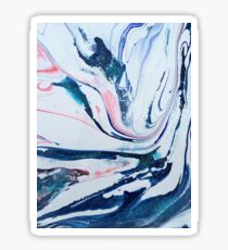 pastel swirl Sticker