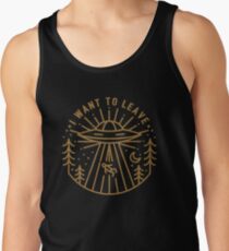 I Want To Leave Men's Tank Top