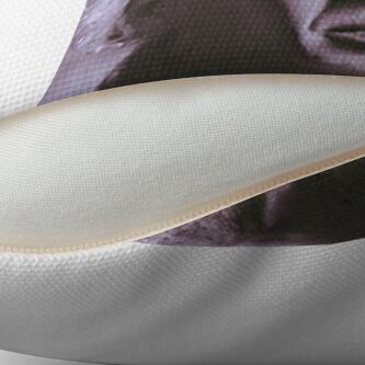 Alternate view of Nicolas Cage - Einstein Throw Pillow