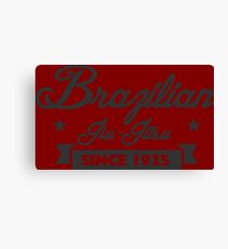 Vintage Brazilian Jiu_Jitsu Since 1925 Canvas Print