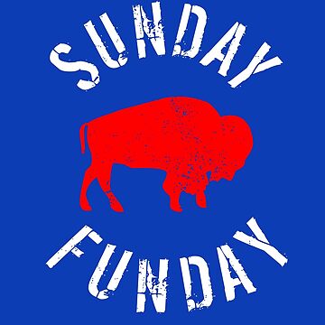 Buffalo Sunday Funday Fun Buffalo New York Sunday Funday NY Sweatshirt