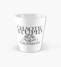 D & D - Chaotische dumme Ausrichtung Tasse (konisch)