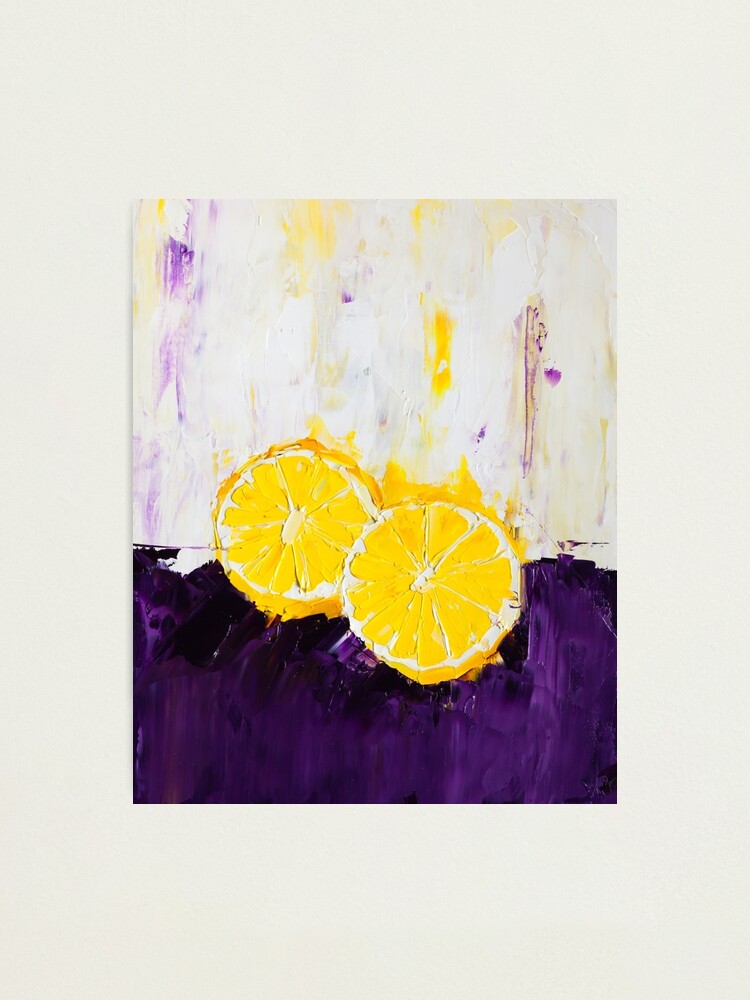 Alternate view of Lemon Scented Fruit Photographic Print