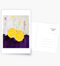Lemon Scented Fruit Postcards