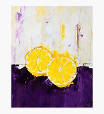 Lemon Scented Fruit Photographic Print