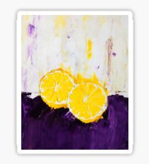 Lemon Scented Fruit Sticker