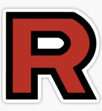 Pokémon - Team Rocket Symbol Sticker