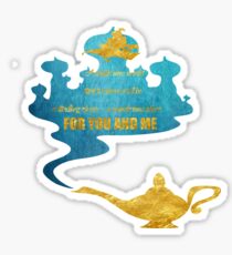 A Whole New World - Aladdin Sticker