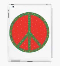 Peace on Earth - even in the Snow! iPad Case/Skin