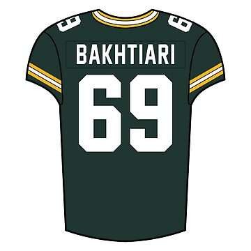 David Bakhtiari Home Jersey Poster for Sale by designsheaven