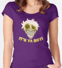 Pokemon Sun and Moon - It's Ya Boy, Guzma Women's Fitted Scoop T-Shirt