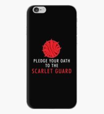 Pledge Your Oath to the Scarlet Guard iPhone Case