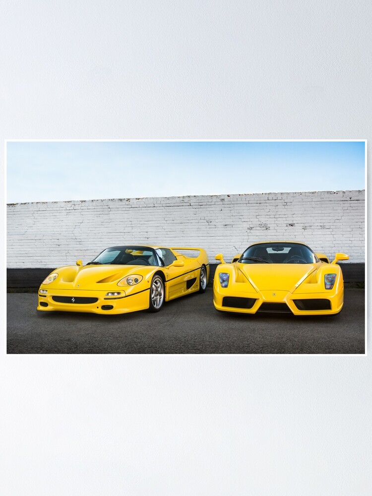 ferrari f50 amarillo