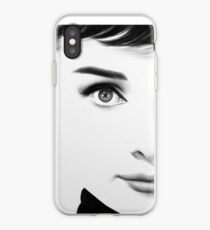 The Half Series. Audrey Hepburn iPhone Case