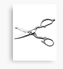 Antique Scissors. Craft Scissors. Metal Scissors. Crafting Tools. Crafting Scissors. Canvas Print