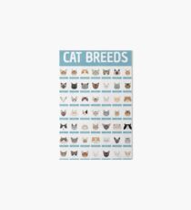 Cat Breeds Art Board