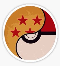 Pokemon Dragon Ball Fusion Sticker