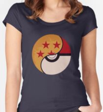 Pokemon Dragon Ball Fusion Women's Fitted Scoop T-Shirt