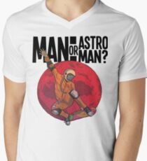 man or astroman Men's V-Neck T-Shirt