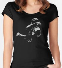 Michael Jordan 23 Bulls Women's Fitted Scoop T-Shirt