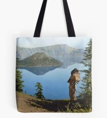 Praying to the Spirits Tote Bag