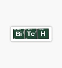 Breaking Bad - Bitch (Elements) Sticker
