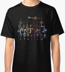 Kingdom Hearts Keyblades Classic T-Shirt