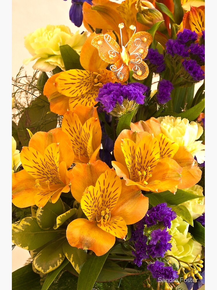 "Flowers From Hannah" Photographic Print by SandraFoster Redbubble