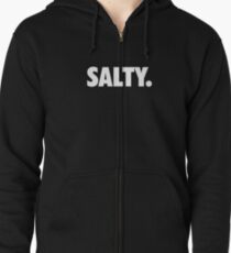 Salty. Zipped Hoodie