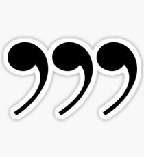 3 Commas Sticker