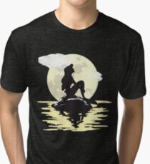 Camiseta de tejido mixto Bajo la luz de la luna