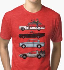 Iconic movie cars Tri-blend T-Shirt