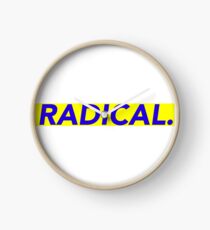 Radical print Clock