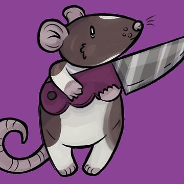 Fancy Knife Sticker by ratbb