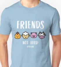 Friends Not Food #Vegan Unisex T-Shirt
