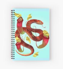 Cuaderno de espiral Pintura de serpiente de maíz