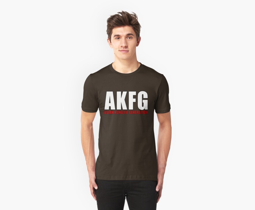 kung t shirts Asian fu generation