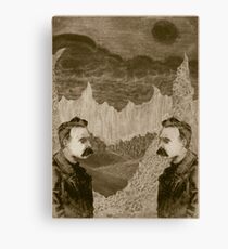 Nietzsche, Meet Nietzsche (In the Black Forest) Canvas Print