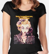 Lady Gaga Telephone Women's Fitted Scoop T-Shirt
