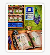 The Herbalist's Study Sticker