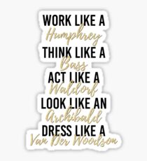 Live Like Gossip Girl 2 Sticker