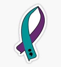 Suicide Awareness Ribbon Sticker