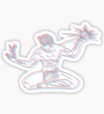 Spirit of Detroit 3D Sticker