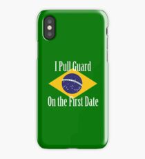 First Date BJJ (White) iPhone Case/Skin