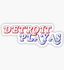 Detroit Playas Sticker