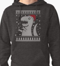 Christmas Dino Ugly Sweater T-Shirt Pullover Hoodie