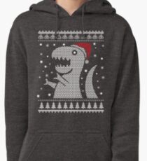 Christmas Dino Ugly Sweater T-Shirt Pullover Hoodie