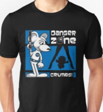 Danger Zone - blue Unisex T-Shirt