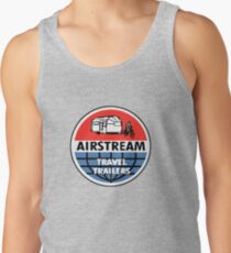 Camiseta de tirantes Airstream Travel Trailer Calcomanía vintage